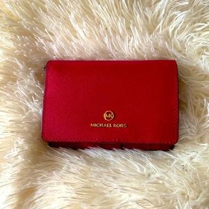 NWOT Michael Kors bifold snap wallet